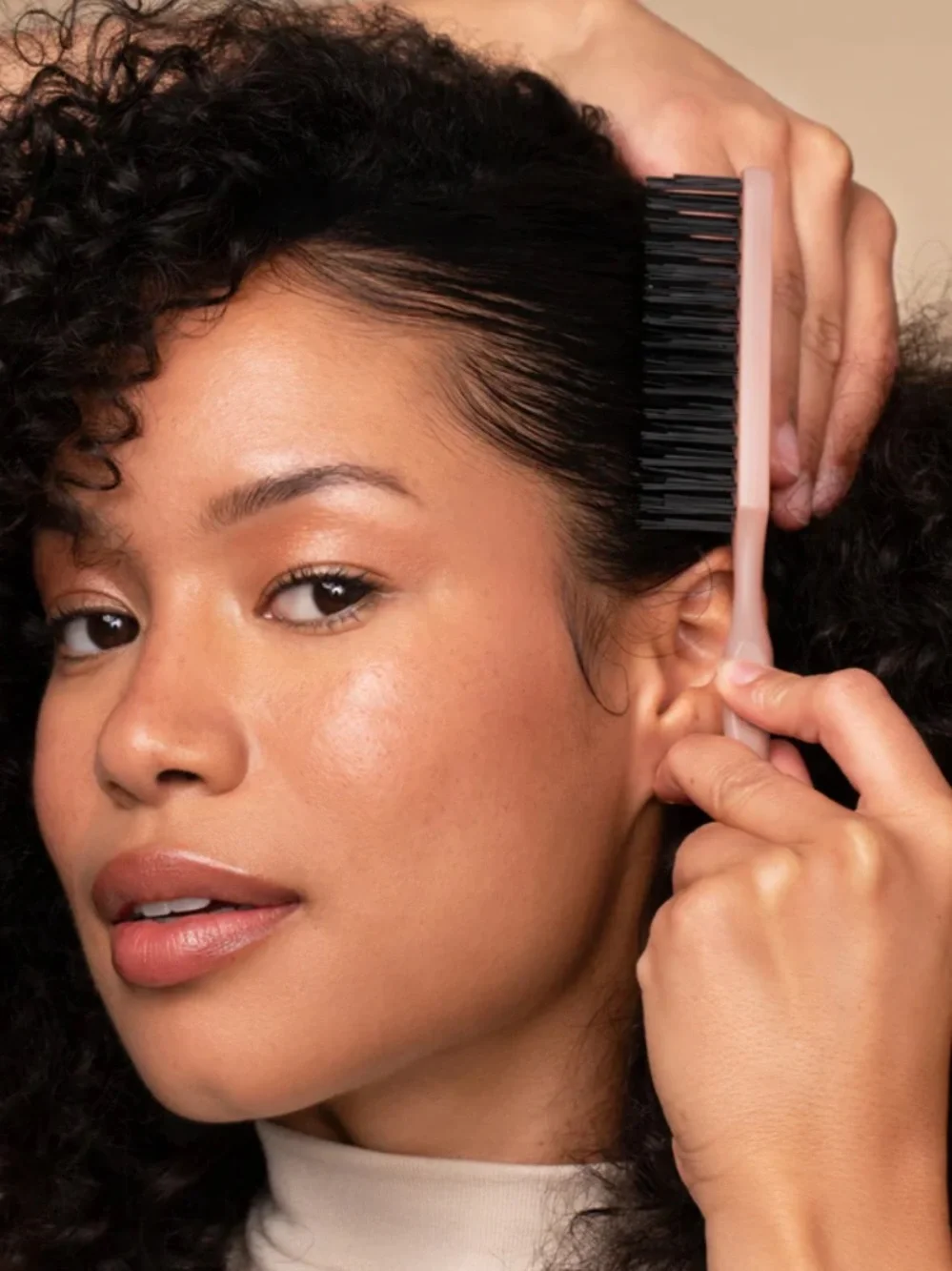 kitsch 3 piece Detail & Define Styling Smoothing Teasing Sectioning Brush Set